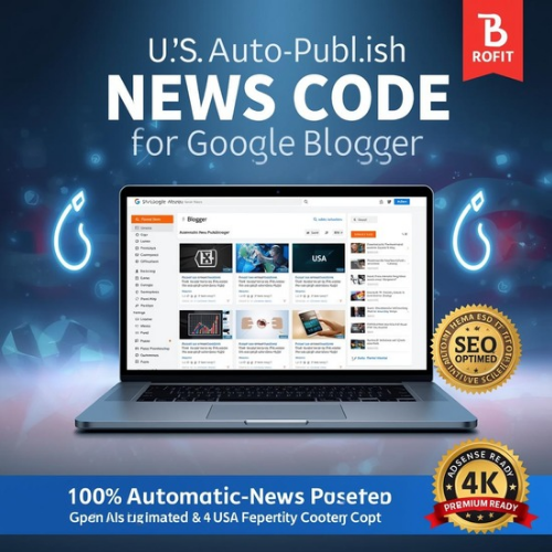 USA Auto Publish News Code for Google Blogger – গুগল ব্লগার সাইটের জন্য USA অটো নিউজ পাবলিশ কোড