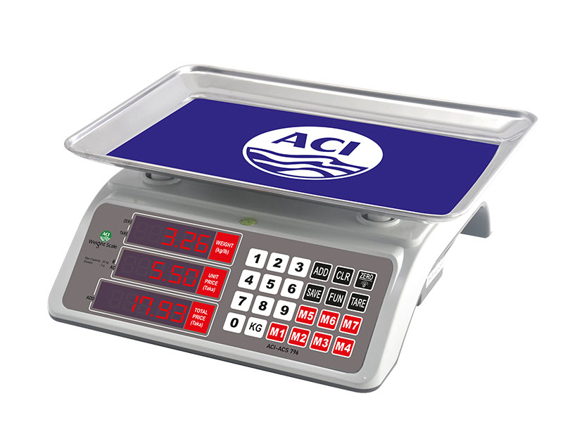 ACI Weight Scale Groove 20 KG