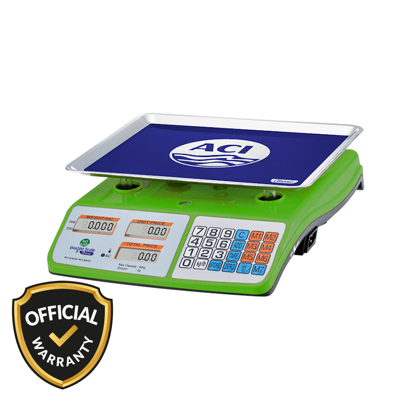ACI Smart Weight Scale Groove Classic -40 Kg
